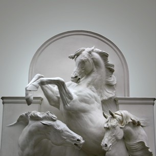 La Fontaine aux trois chevaux de Chantilly, de Frédéric Jager